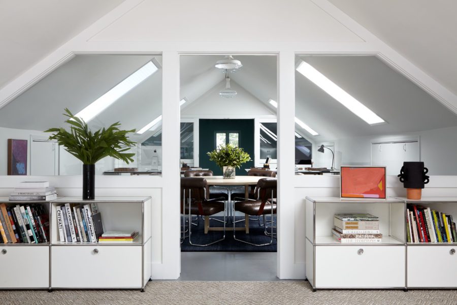 Frampton Co Office, A View of the Entrance to the Meeting room