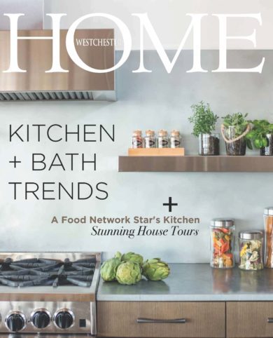 Westchester Home Magazine Cover: "Kitchen + Bath Trends"