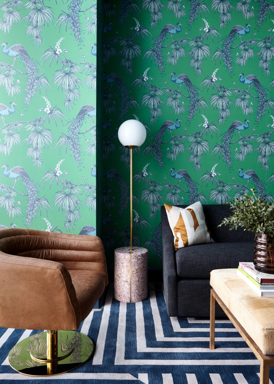 Green Peacock Wallpaper