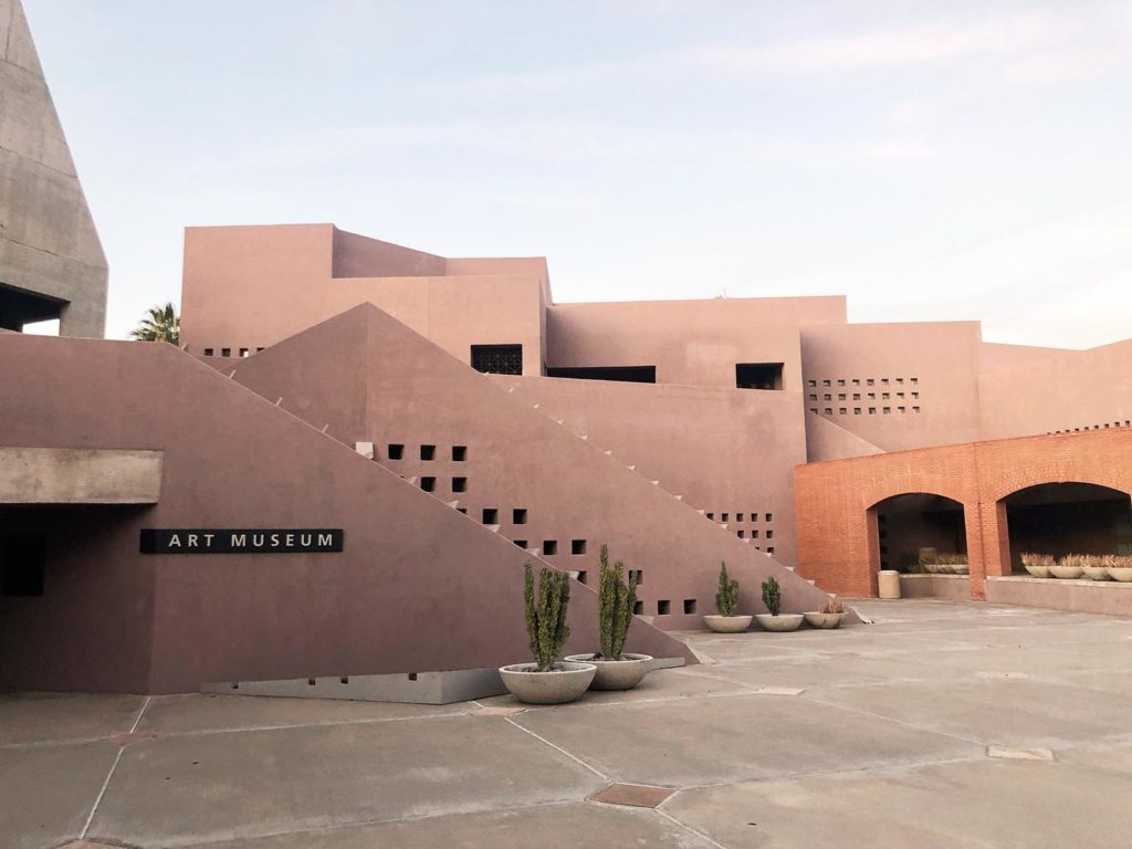 Outdoor View of the Building of Nelson Fine Arts Center | Tempe, AZ